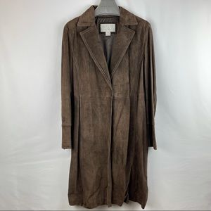 Nine West Longline Suede Jacket